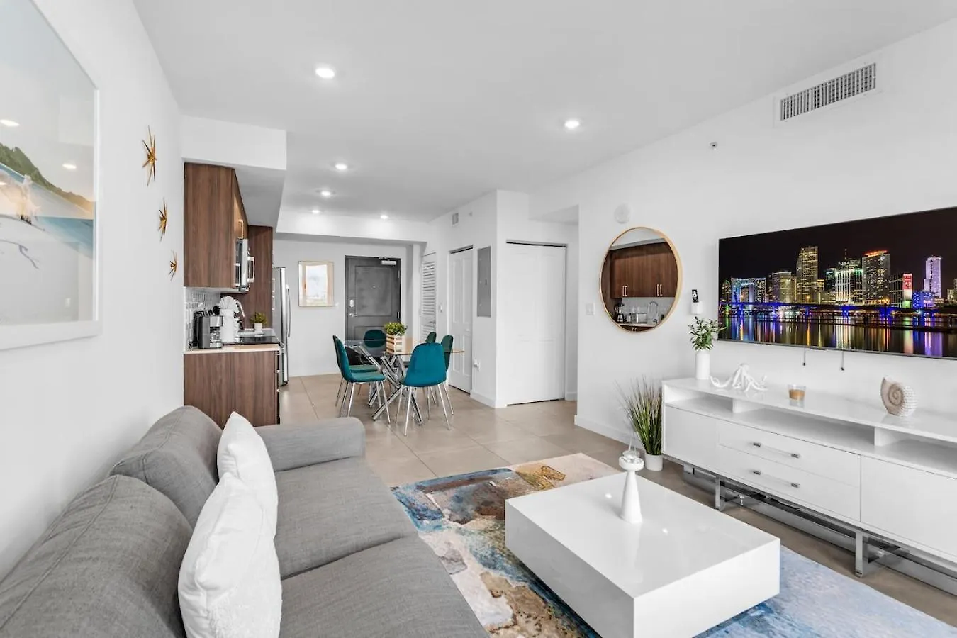 Apartment Prime Location 3 Bed Gem Near Brickell With Parking