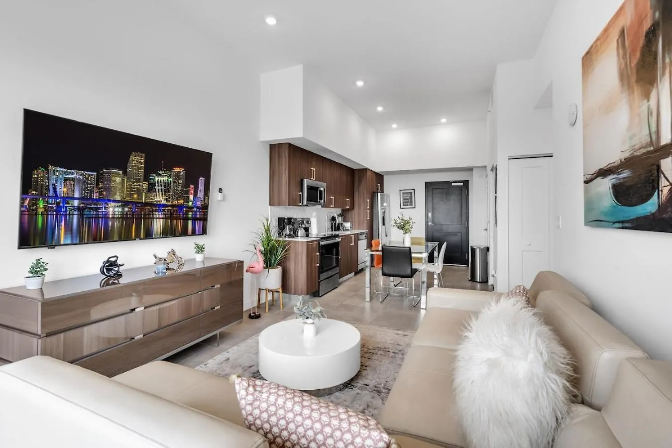 Urban Escape 3 Bed Unit Near Brickell And Wynwood Lägenhet *