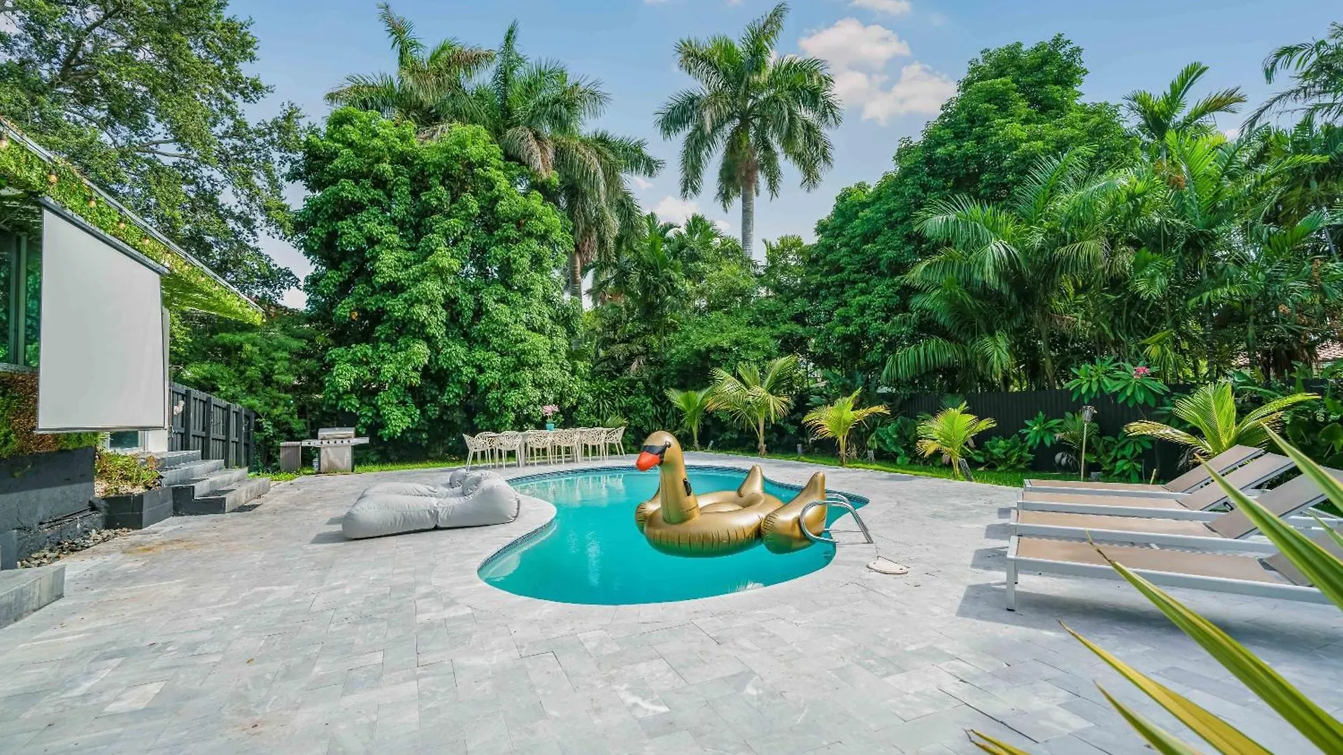 Villa New Jungle Paradise Heated Pool Bbq Soccer Miami