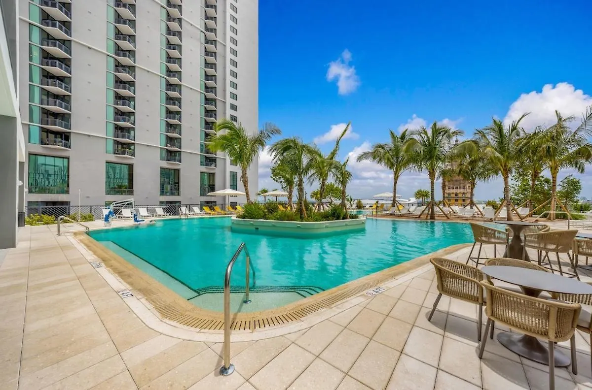 Daire Stylish 1br At Gale Near Kaseya Center