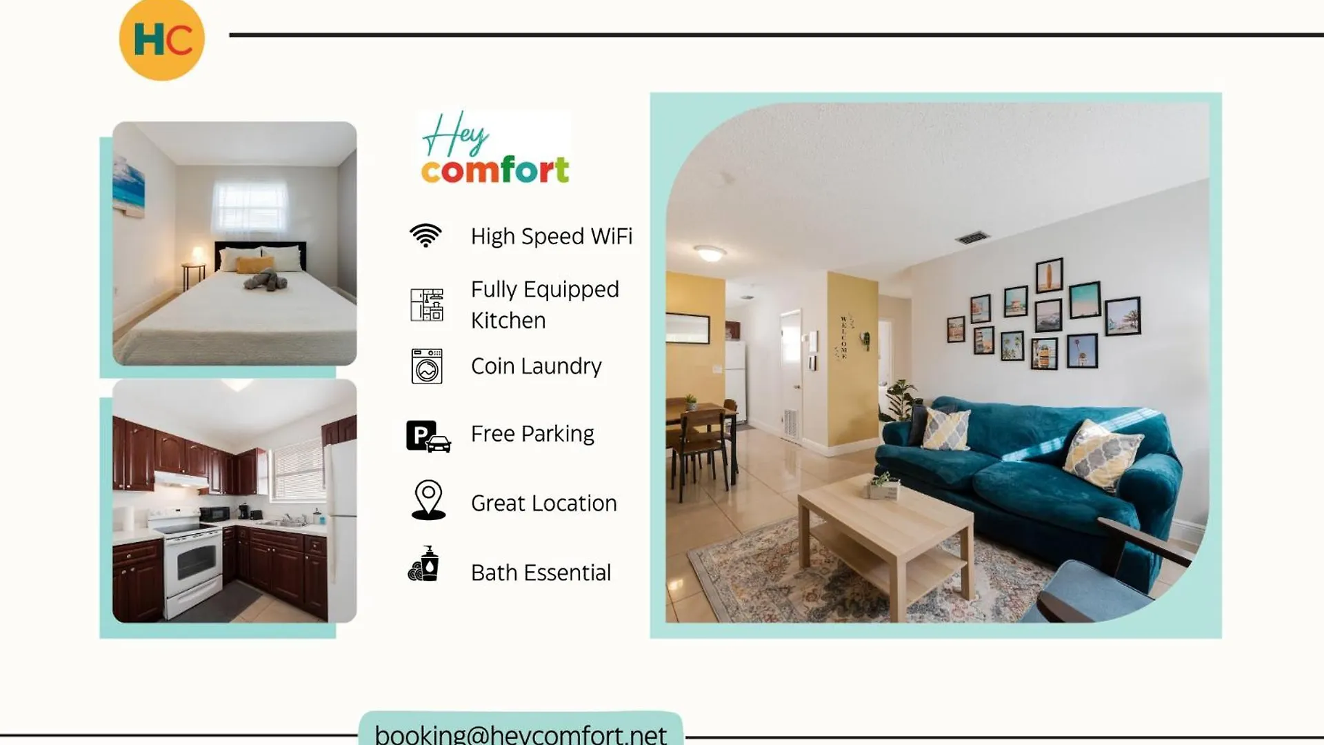 Chic 2 Bedroom Close Downtown W Parking Apartamento Miami