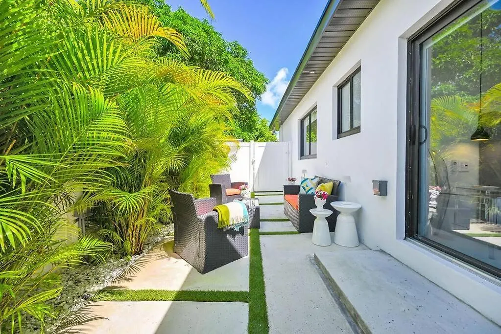 Modern Private Oasis By Design District & Wynwood Appartement