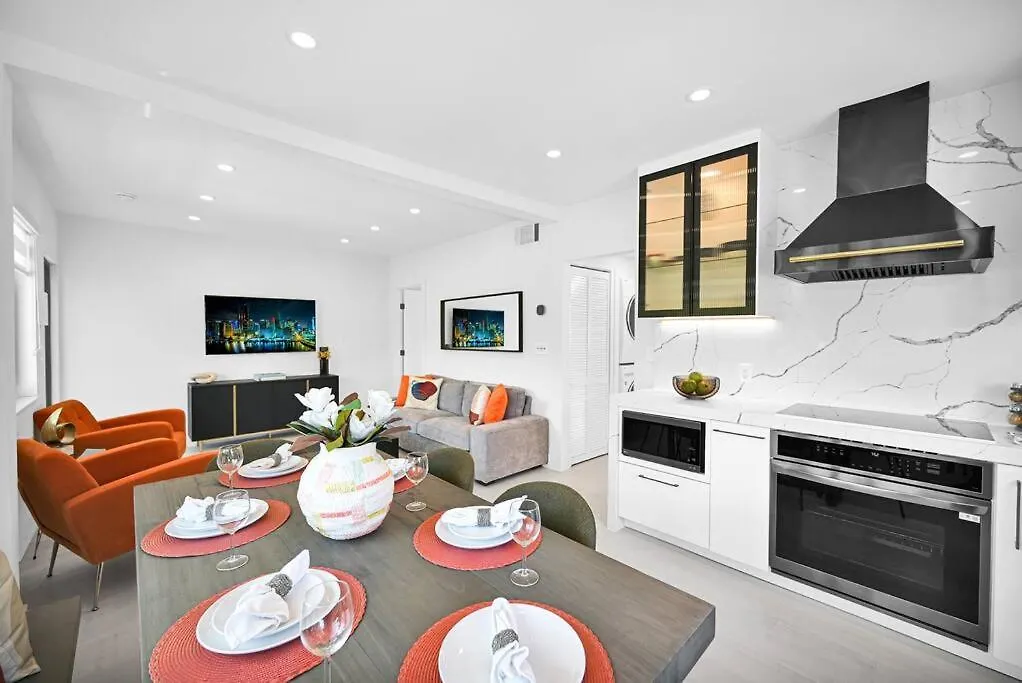 Modern Private Oasis By Design District & Wynwood Appartement Miami