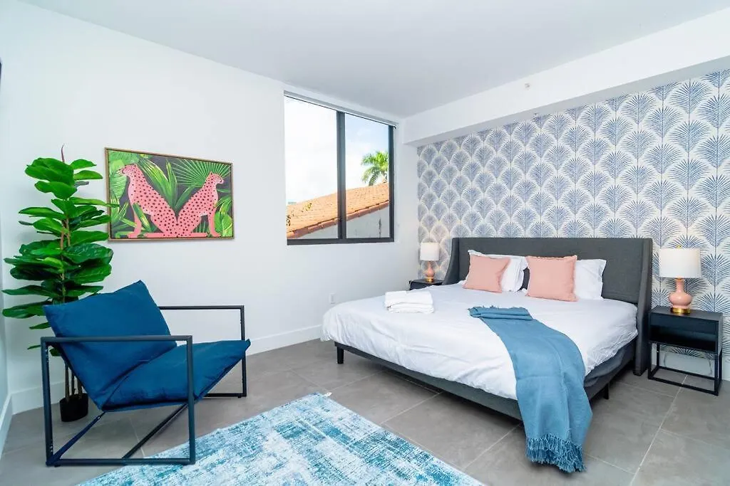 Modern 1br With King Bed Near Brickell, Downtown & Wynwood * Miami