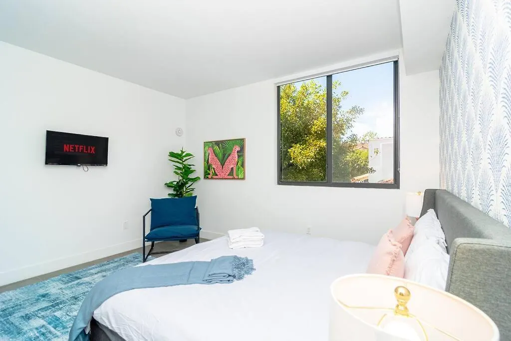Lejlighed Modern 1br With King Bed Near Brickell, Downtown & Wynwood *