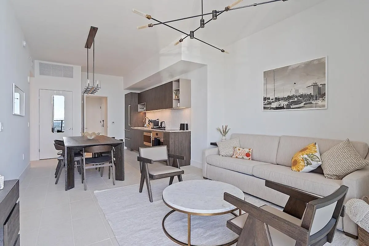 דירה Lux 3bd Penthouse Line, Water And View מיאמי
