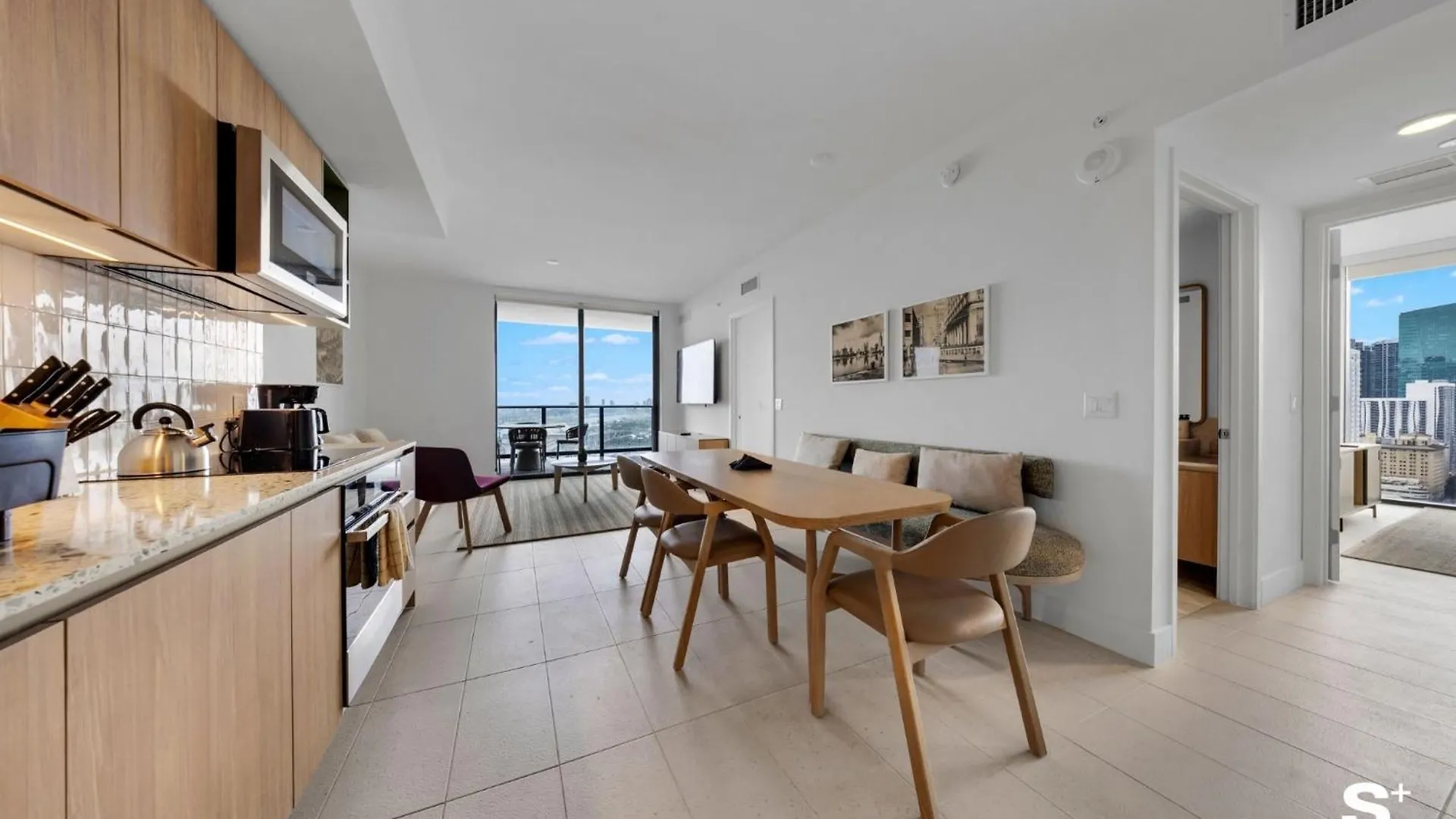 Luxury Downtown 2 Bedroom With Skyline Panorama Miami