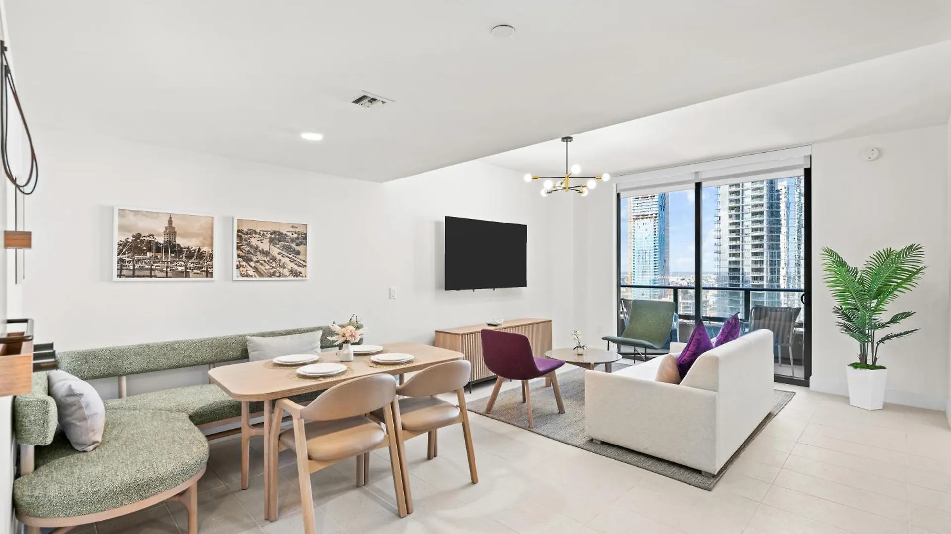 New 28th Floor Unit - Breathtaking Bay And Downtown Views Apartment Miami