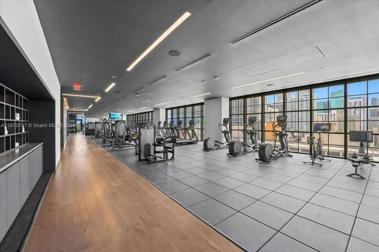 Panoramic Ocean View 3 Bedroom Nativo Pool Gym Daire Miami