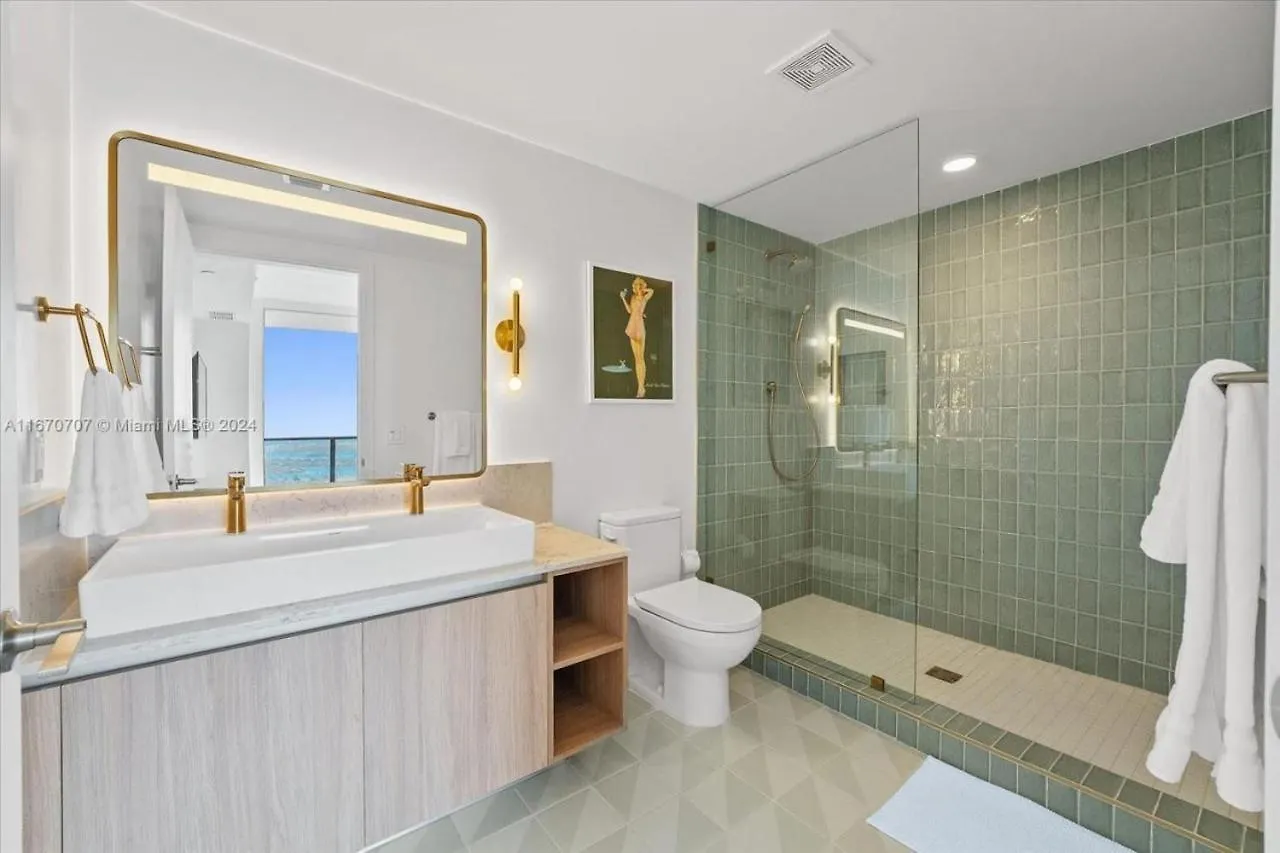 Daire Panoramic Ocean View 3 Bedroom Nativo Pool Gym Miami