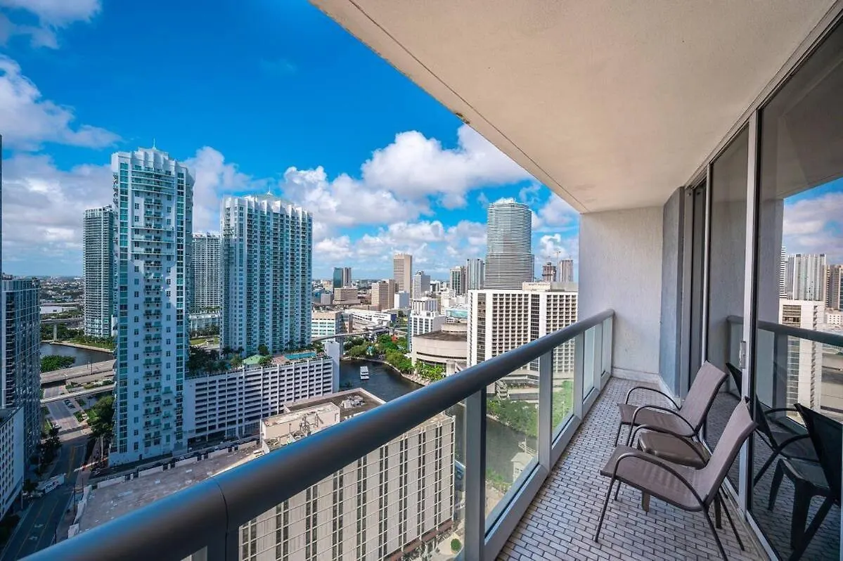 Apartment Icon Brickell Stylish With Bay&city 5 Star And Amenities