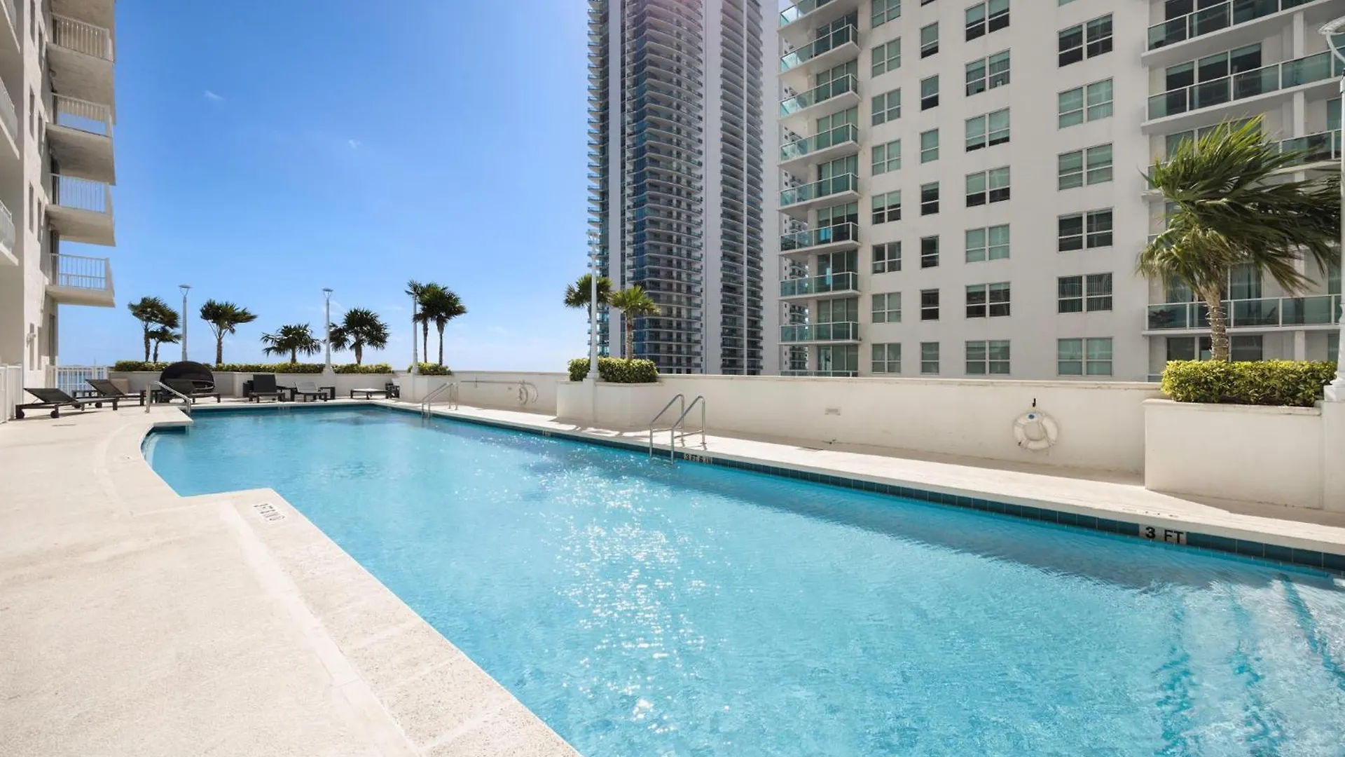 Apartment Two Bedroom Oceanview In Brickell
