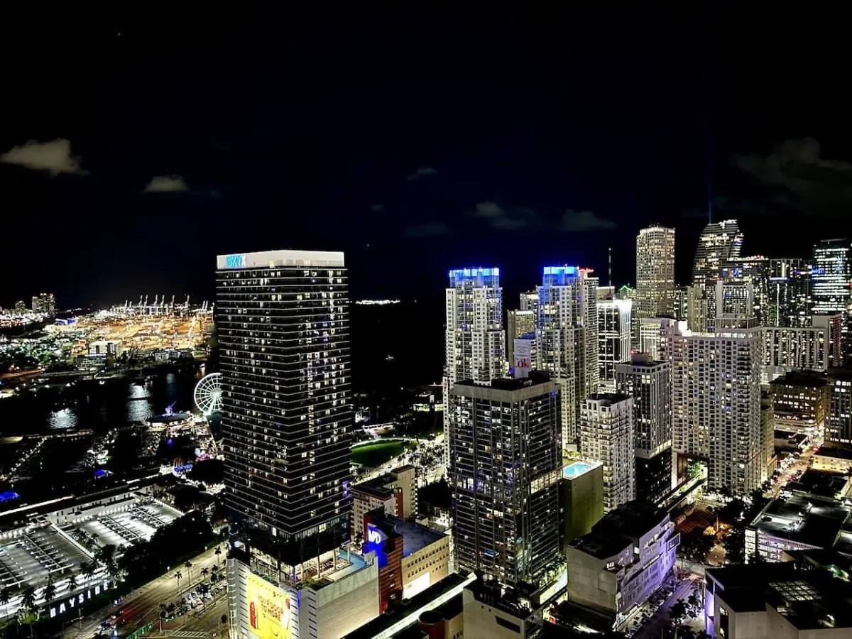 公寓 48th Floor Ph Collection 1 Bd Brand New Downtown 迈阿密
