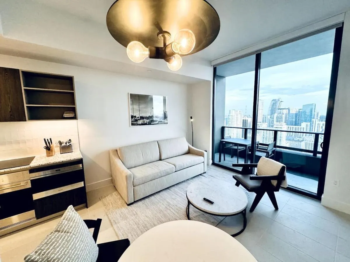 公寓 48th Floor Ph Collection 1 Bd Brand New Downtown 迈阿密