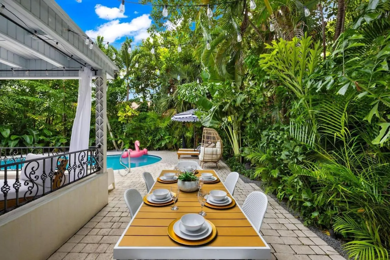 Hidden Garden By Tilahstays Ferienhaus Miami