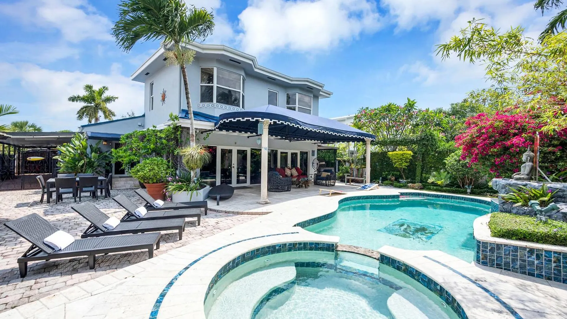 Ferienhaus Magnificent Tropical Pool Southbrickell *