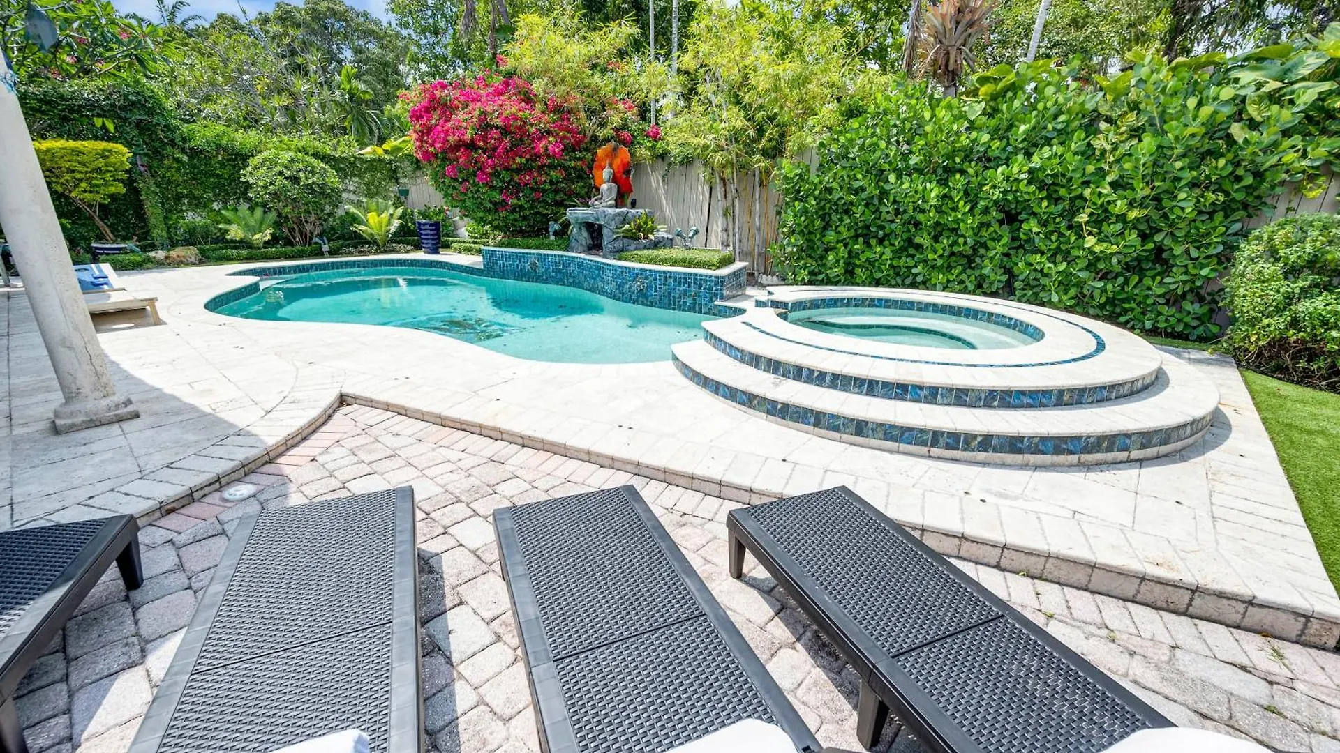 Ferienhaus Magnificent Tropical Pool Southbrickell