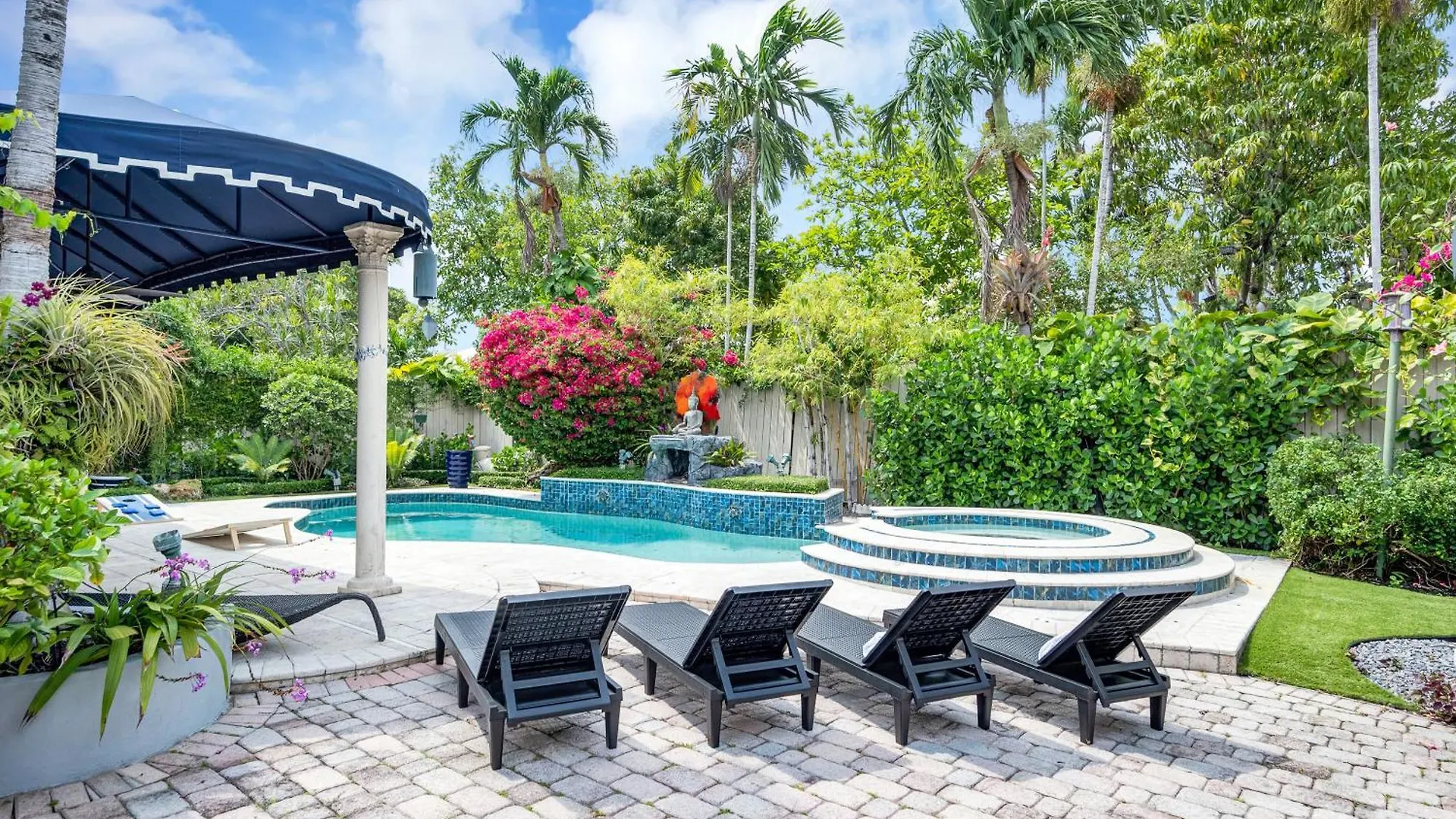 Ferienhaus Magnificent Tropical Pool Southbrickell Miami