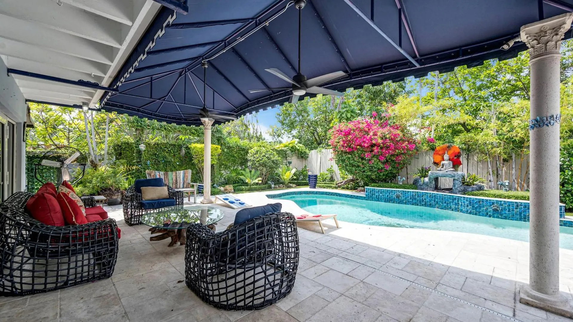 Ferienhaus Magnificent Tropical Pool Southbrickell Miami