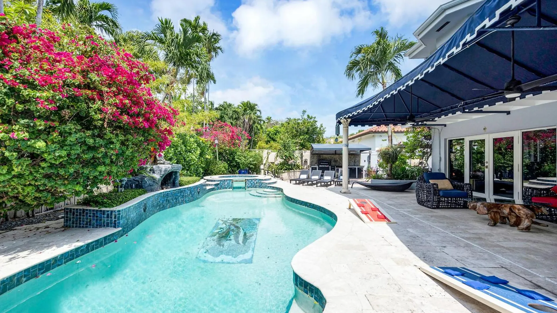 Ferienhaus Magnificent Tropical Pool Southbrickell Miami
