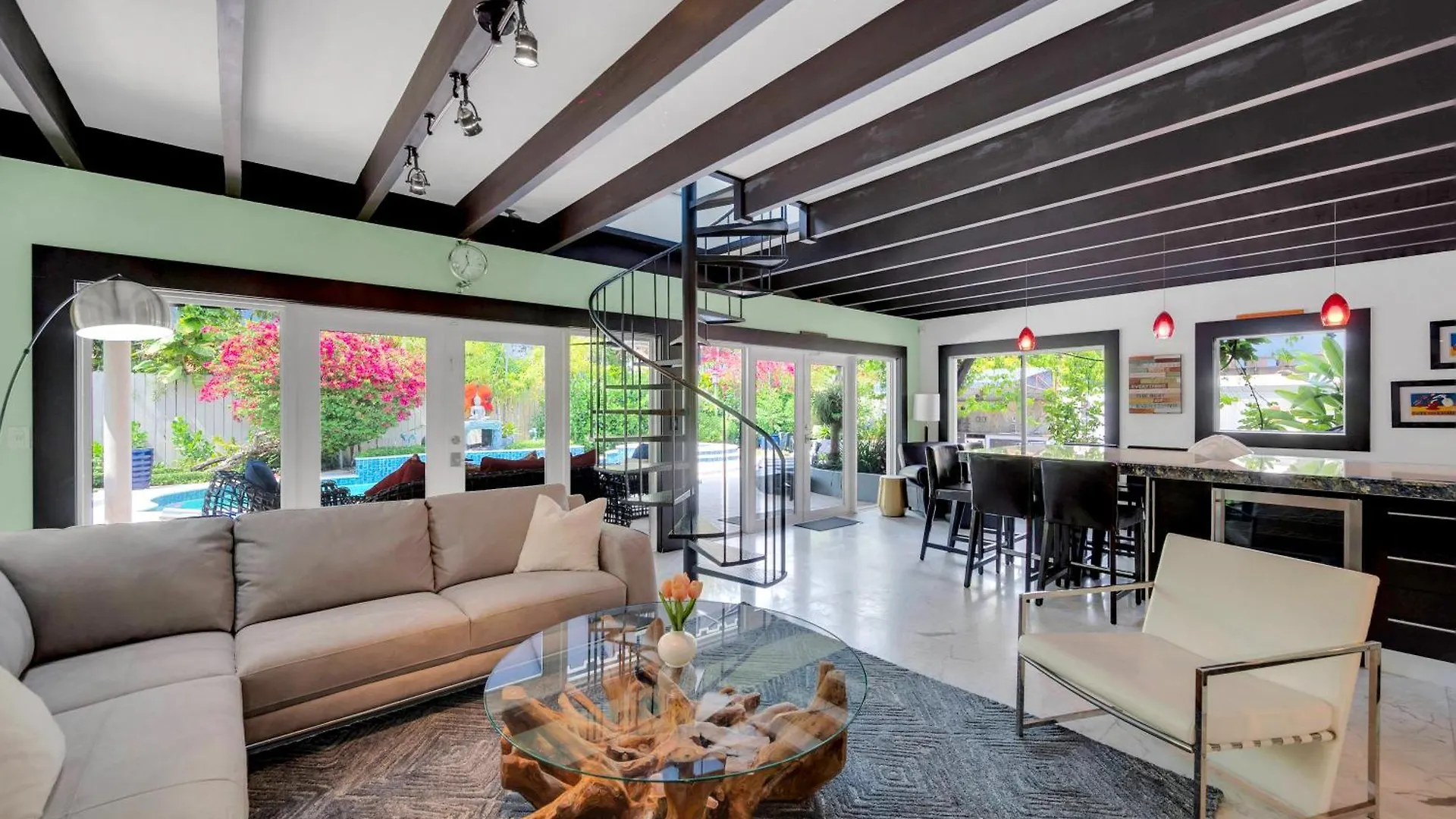 Magnificent Tropical Pool Southbrickell Miami