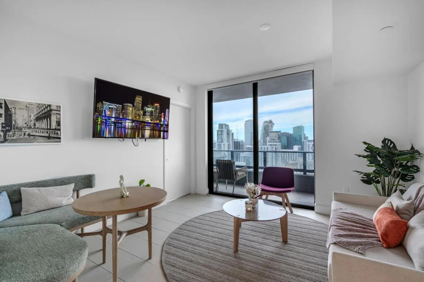 Sunlit 1br In Downtown Апартаменты Майами