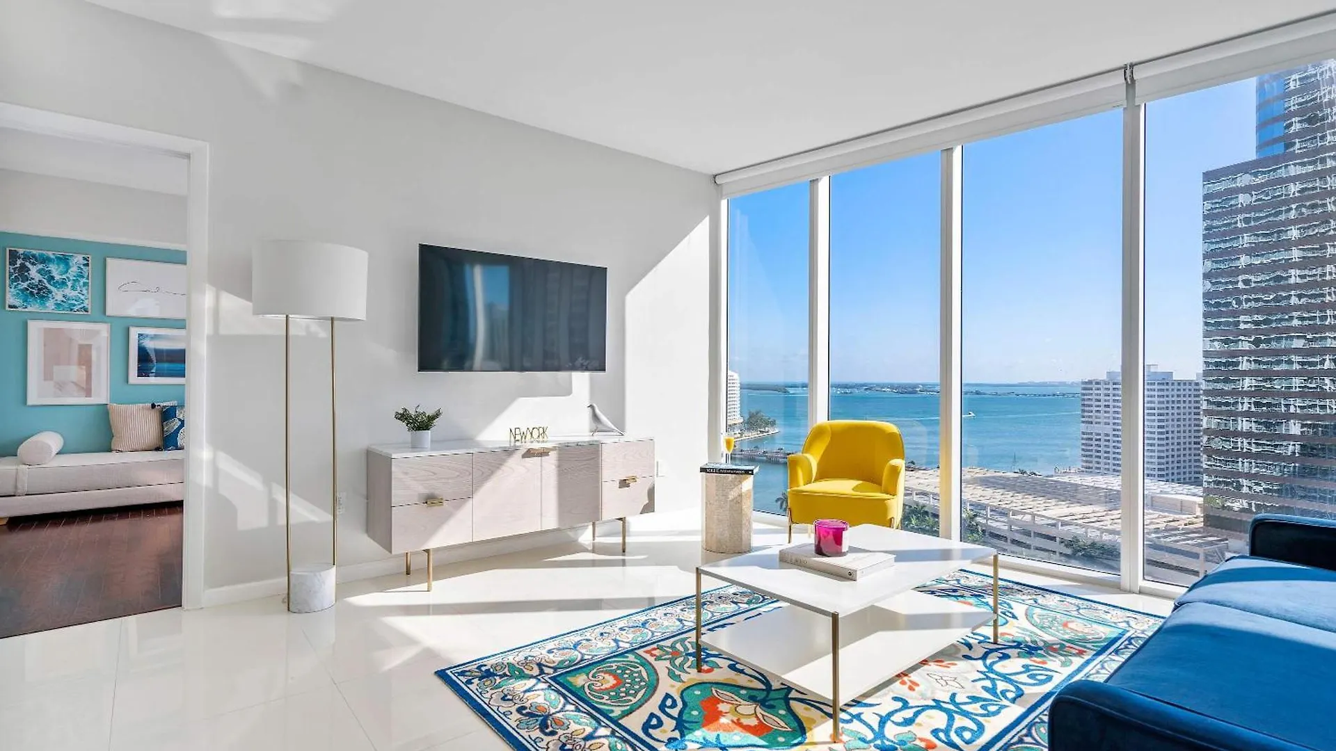 Mvr - Direct Bay View - Corner Smart Tv Miami