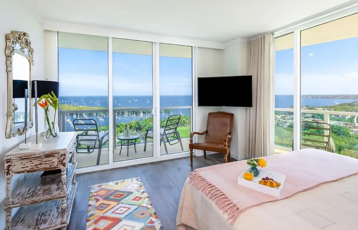 דירה Mvr - Designer Balconies Miami's Views *