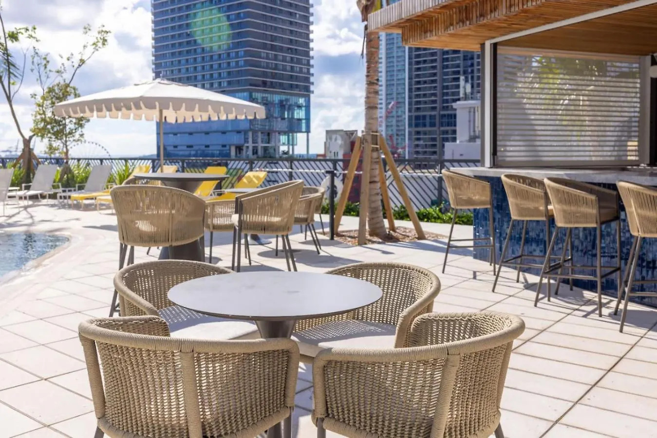 3610 Calm Blue W Balcony View Pool And Gym Casa de Férias Miami