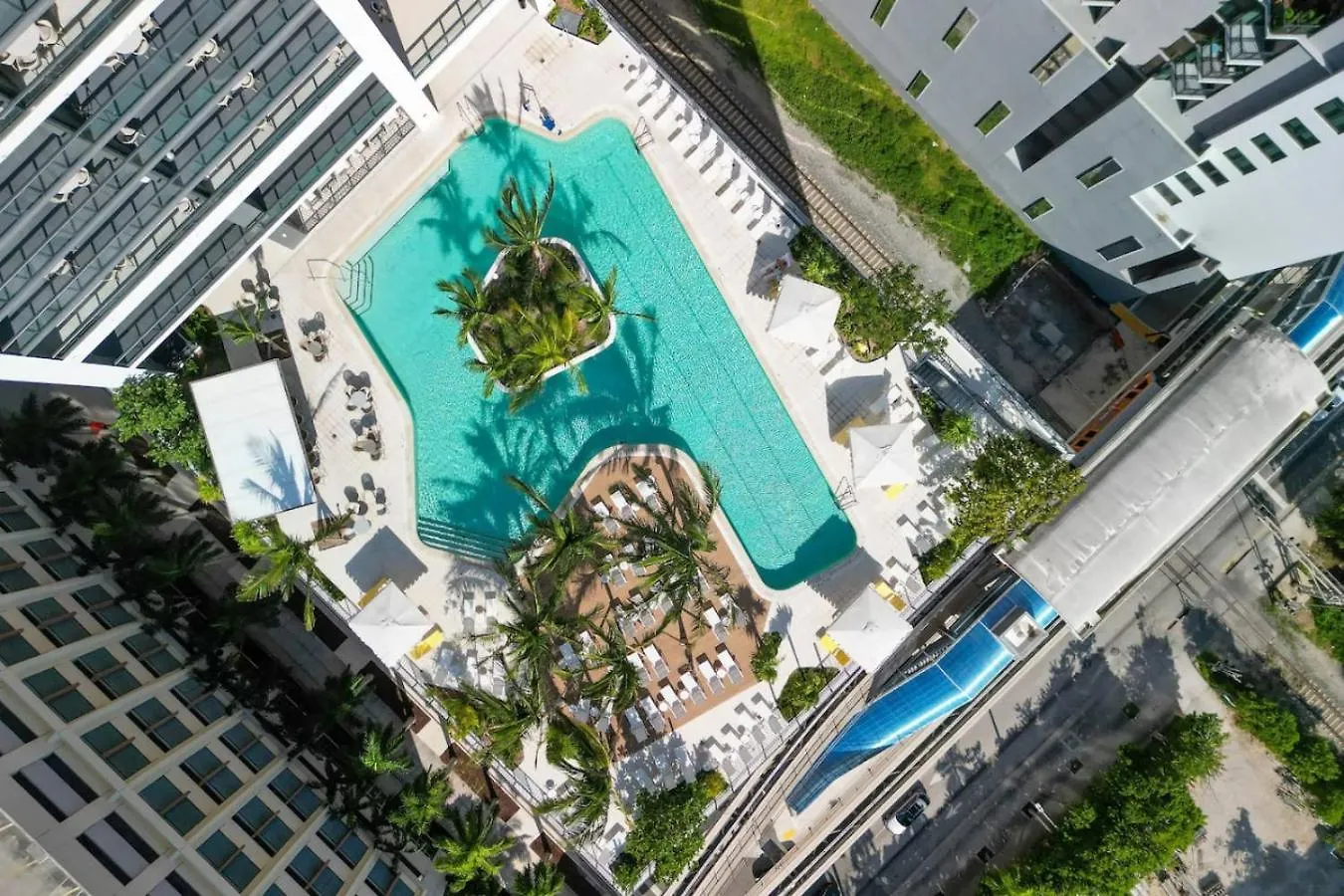 3610 Calm Blue W Balcony View Pool And Gym Casa de Férias Miami