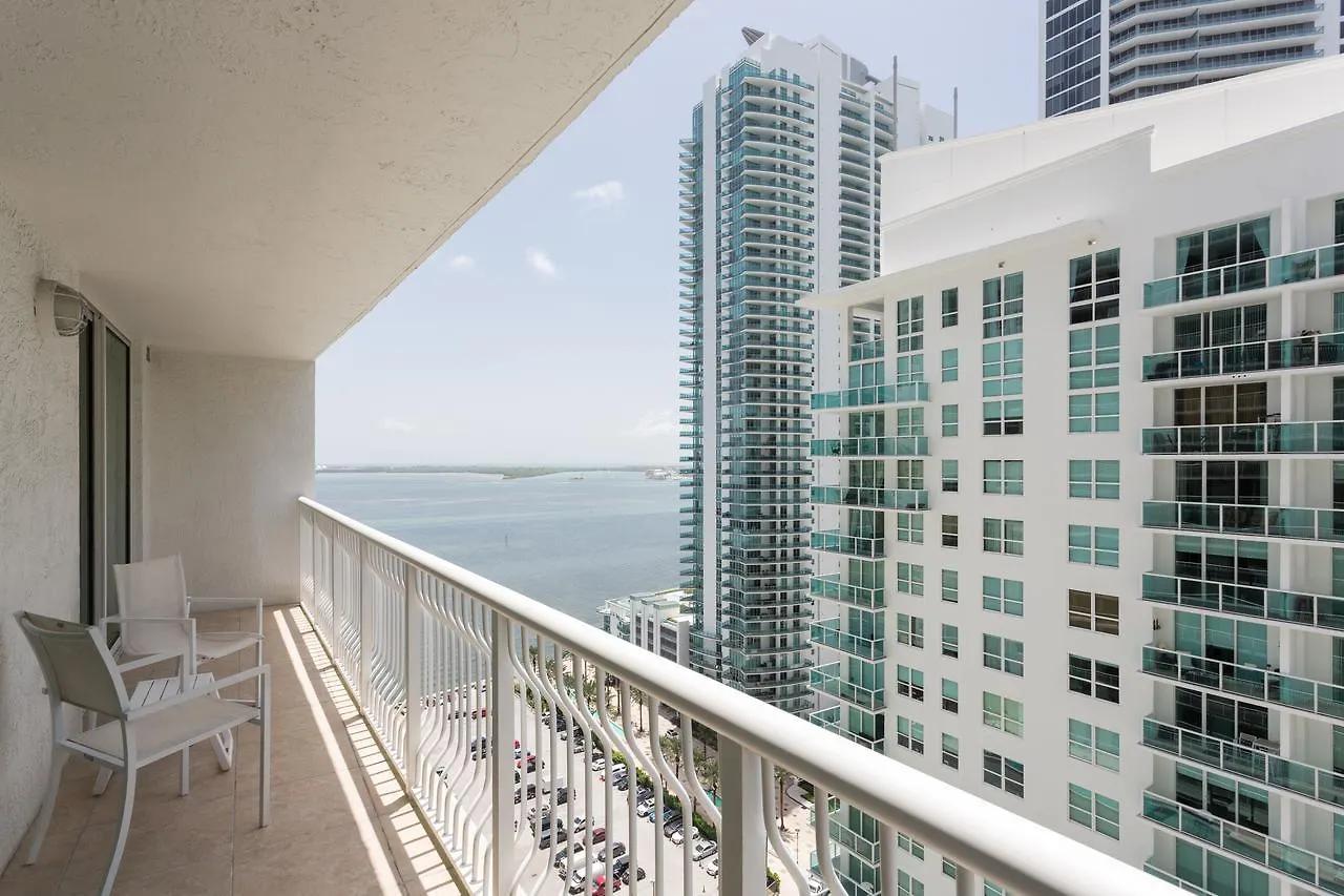 Downtown Brickell Popular 4 Bedrooms Bayview Apartment